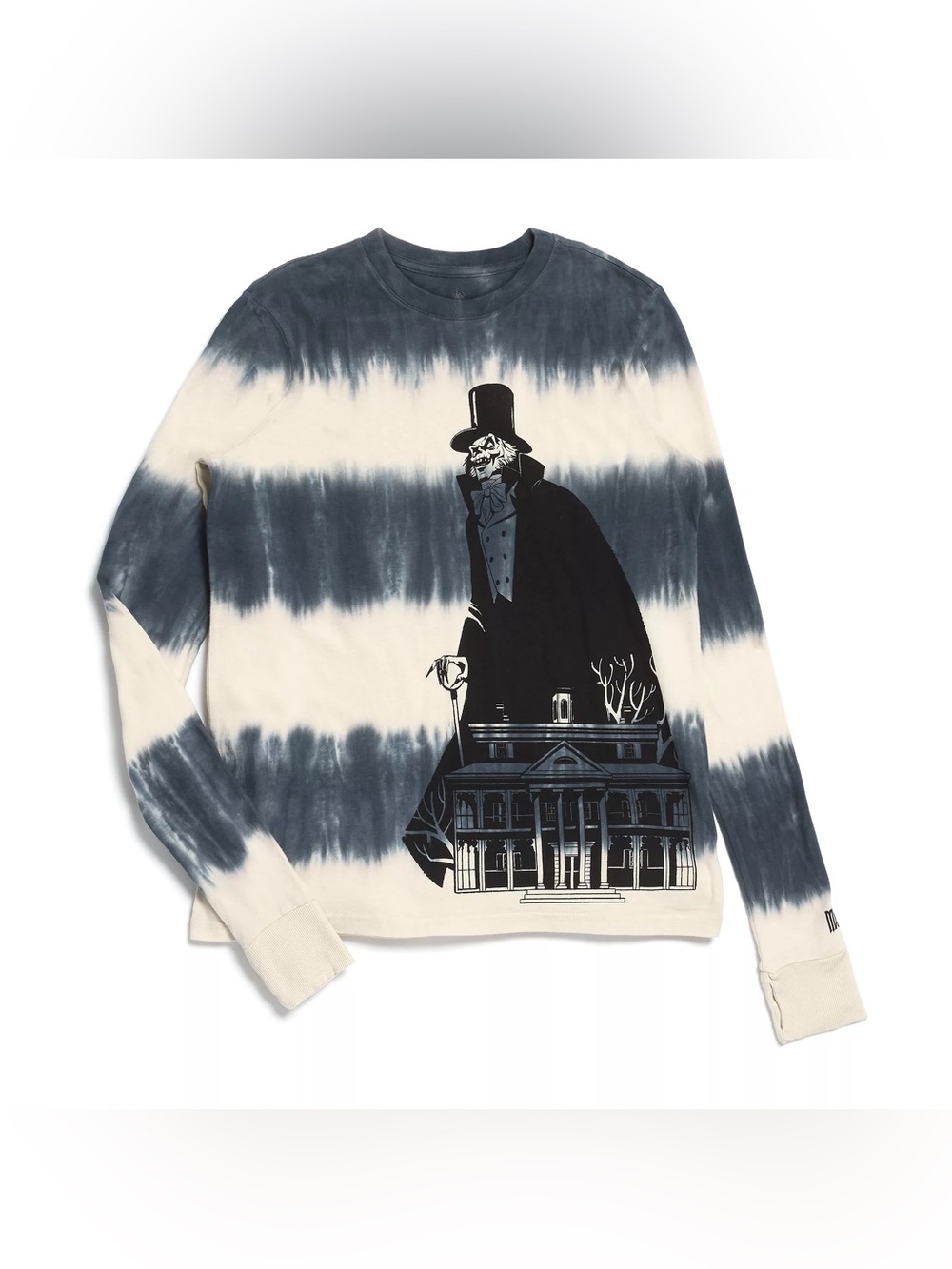Disney Haunted Mansion Hatbox Ghost Long Sleeve Top